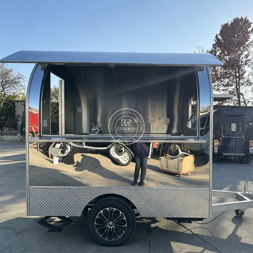 Concession Food Trailer Mobile - Hot Dog Vending Cart reseña y precio