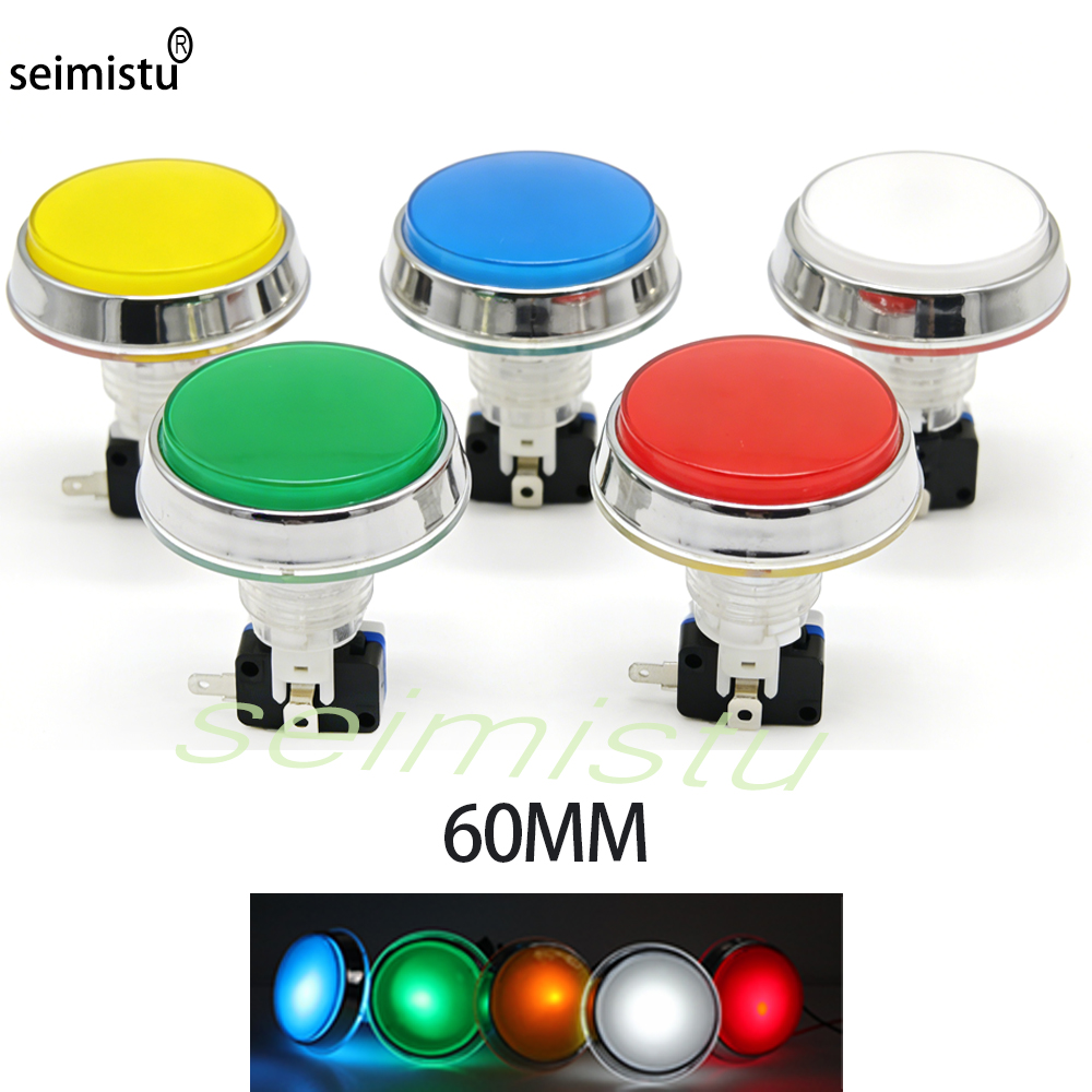 60mm Chrome 12V Flat Arcade LE - Vending Arcade Games reseña y precio
