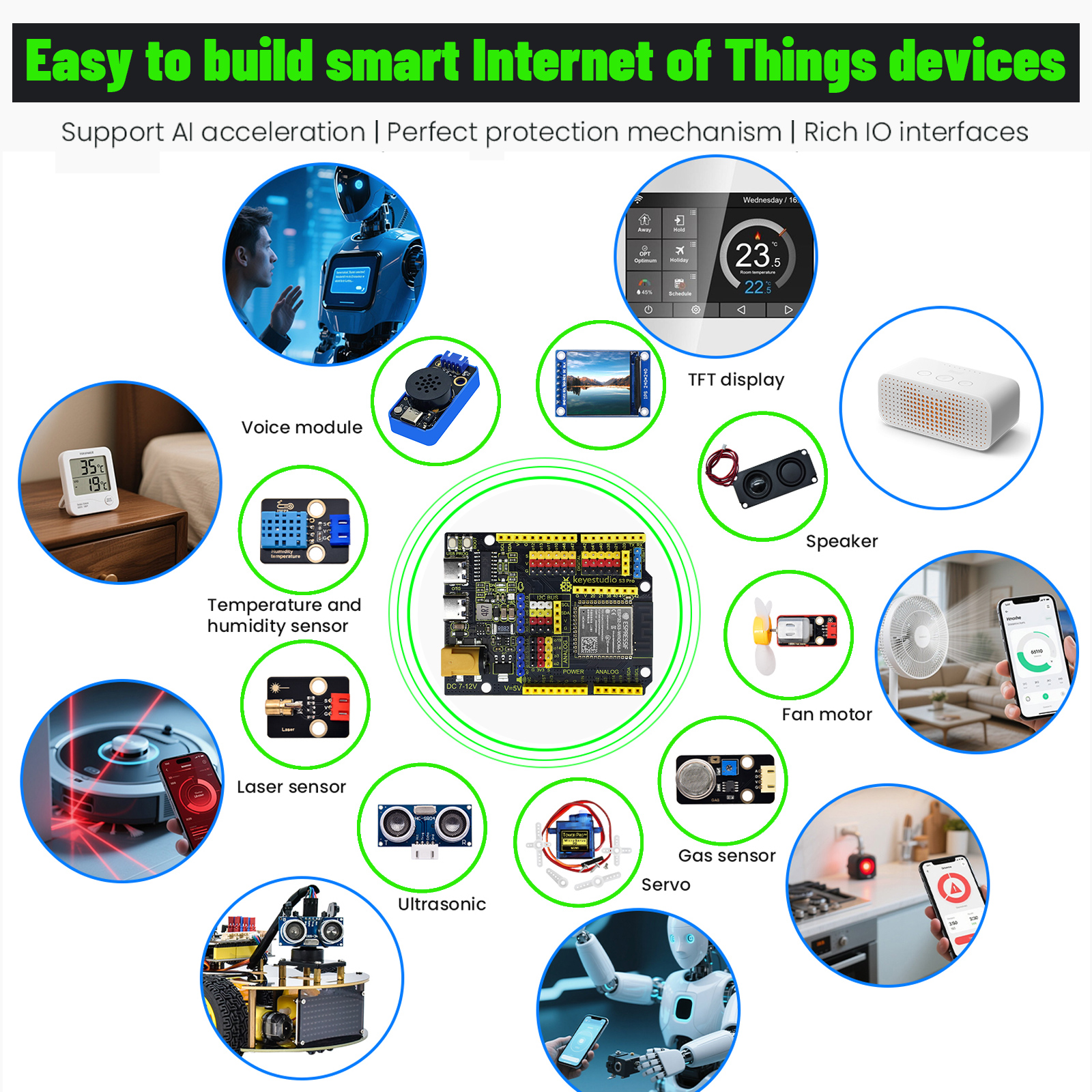 Kidsbits AI ESP32 S3 Pro Devel - Arduino Vending Machine Project reseña y precio