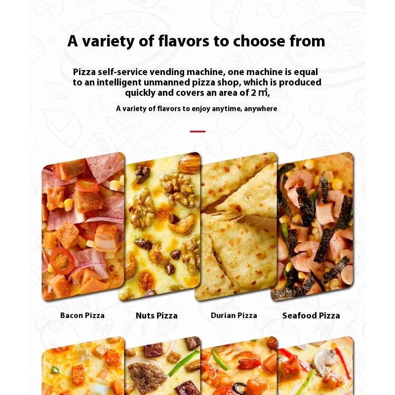 Pizza Vending Machine, Pizza M - Popcorn Vending Machine reseña y precio