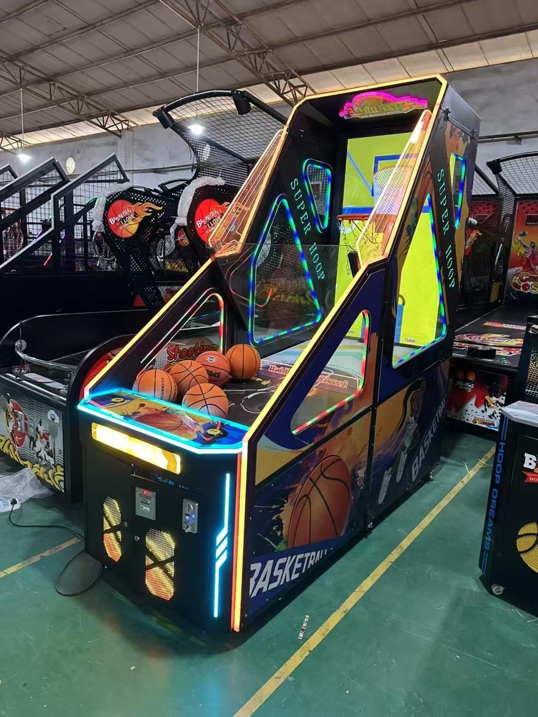 Coin-Operated LED Basketball A - Ticket Redemption Machine reseña y precio