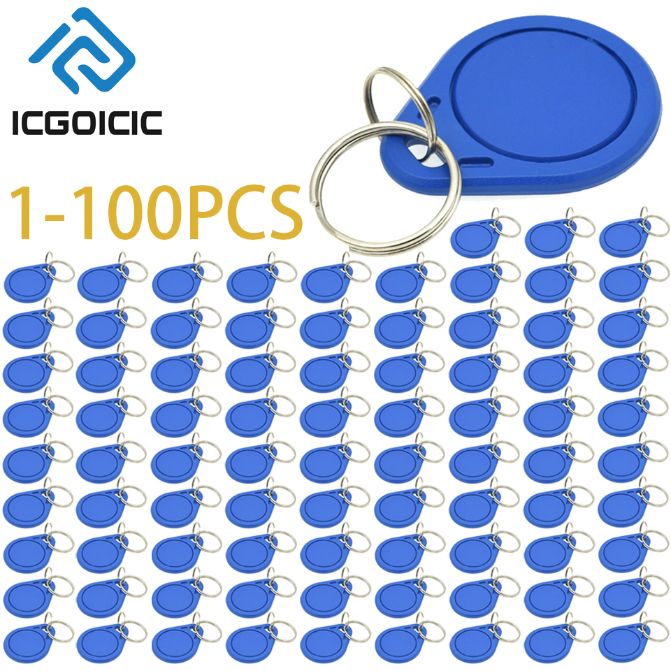 1-100pcs 13.56MHz RFID IC Key  - Arduino Vending Machine Project reseña y precio