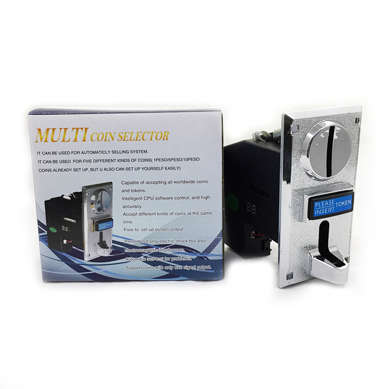 Multi Coin Acceptor Electronic - Arcade Ticket Machine reseña y precio