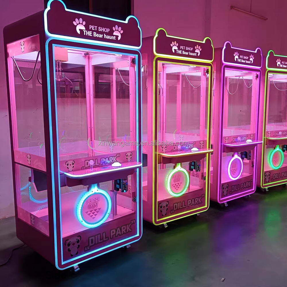 Pink Panda Dollhouse Crane Cla - Bill Acceptor Vending reseña y precio