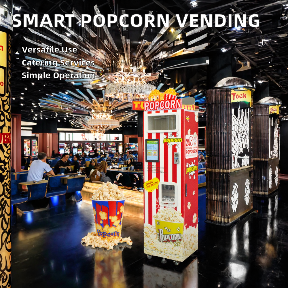 Full Automatic  Commercial Pop - Popcorn Vending Machine reseña y precio