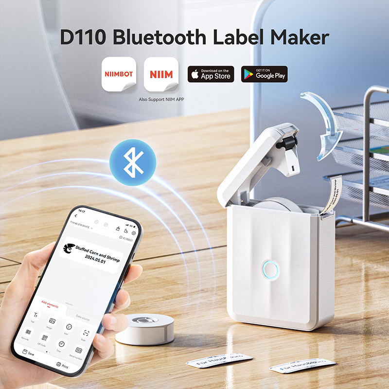 Niimbot D110 Wireless Mini Por - Ticket Redemption Machine reseña y precio