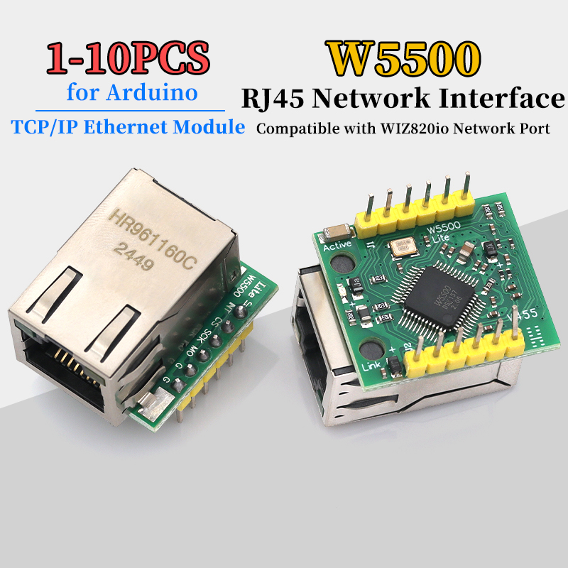1/5/10Pcs W5500 Module TCP/IP  - Arduino Vending Machine Project reseña y precio