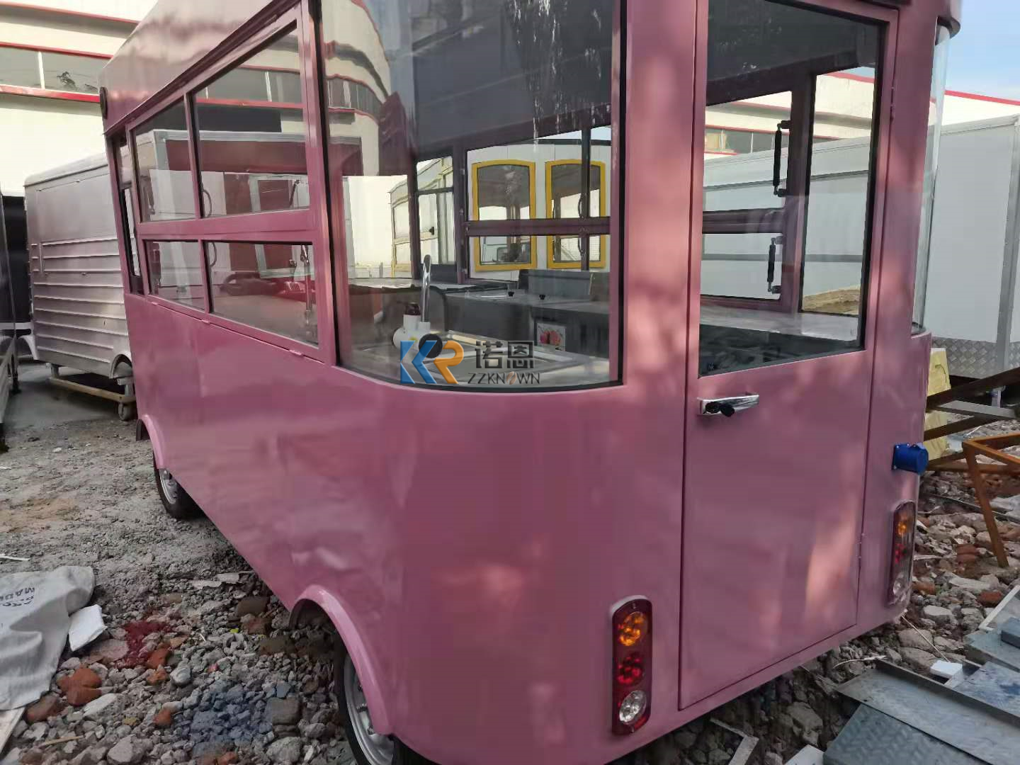 In Stock 4M Mobile Food Truck  - Hot Dog Vending Cart reseña y precio