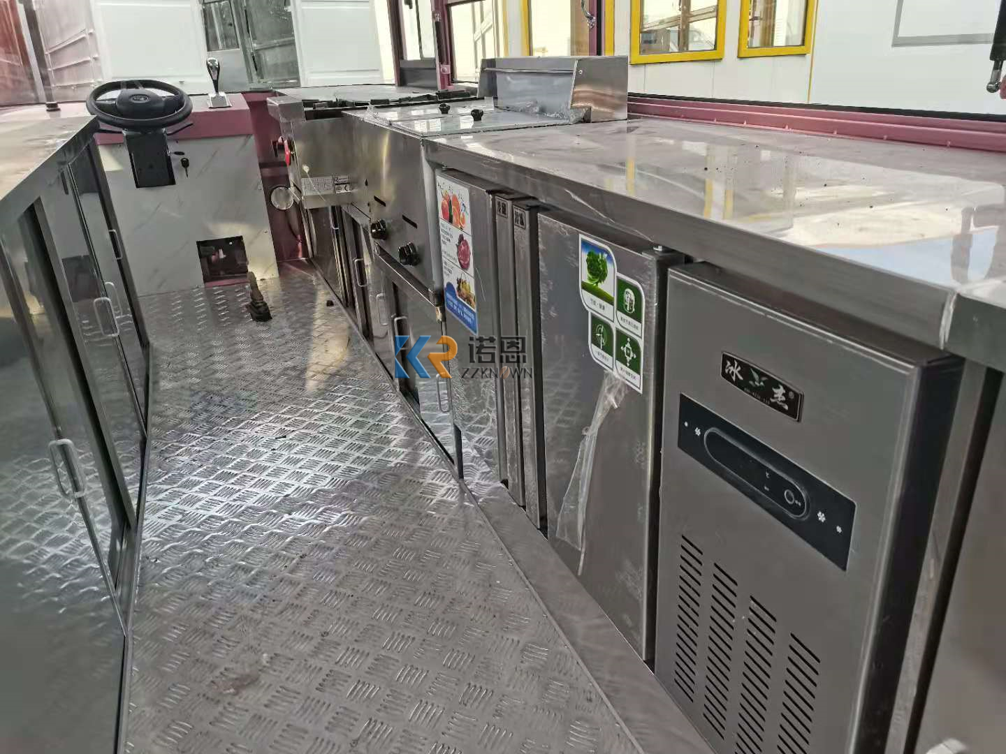 In Stock 4M Mobile Food Truck  - Hot Dog Vending Cart reseña y precio