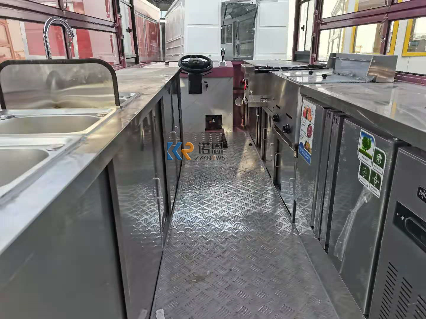 In Stock 4M Mobile Food Truck  - Hot Dog Vending Cart reseña y precio