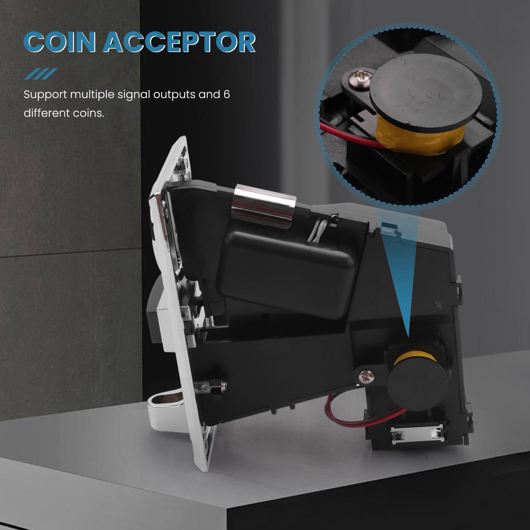 ABVB-10X Multi Coin Acceptor E - Arcade Ticket Machine reseña y precio
