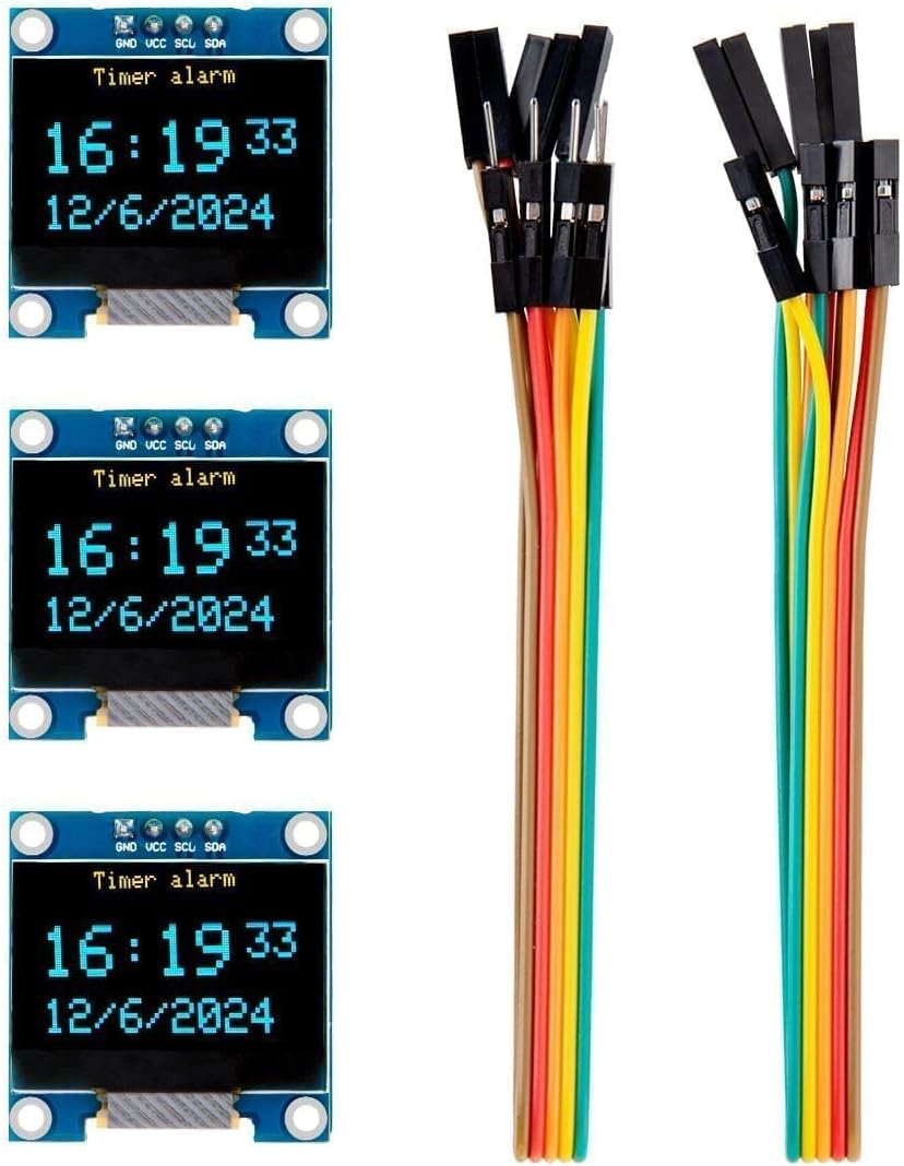 3PCS 0.96 Inch OLED Display Sc - Arduino Vending Machine Project reseña y precio