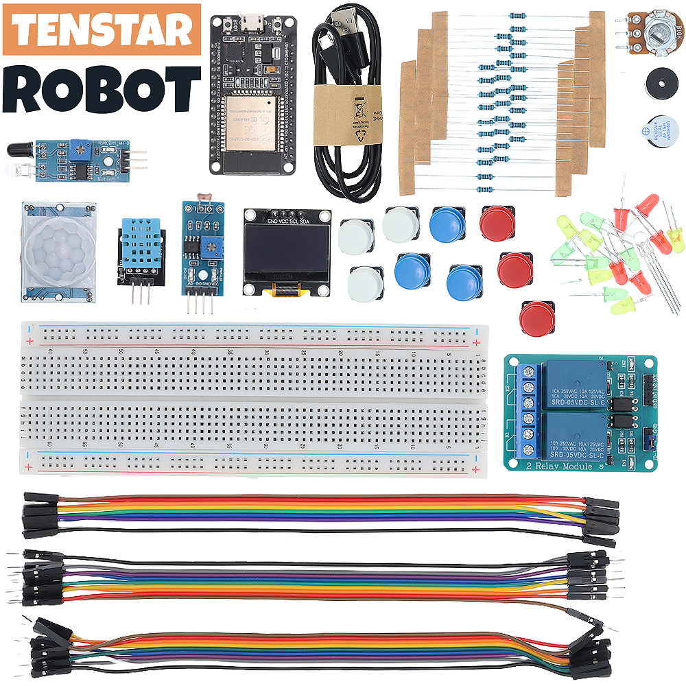 Basic Starter Kit for ESP32 ES - Arduino Vending Machine Project reseña y precio