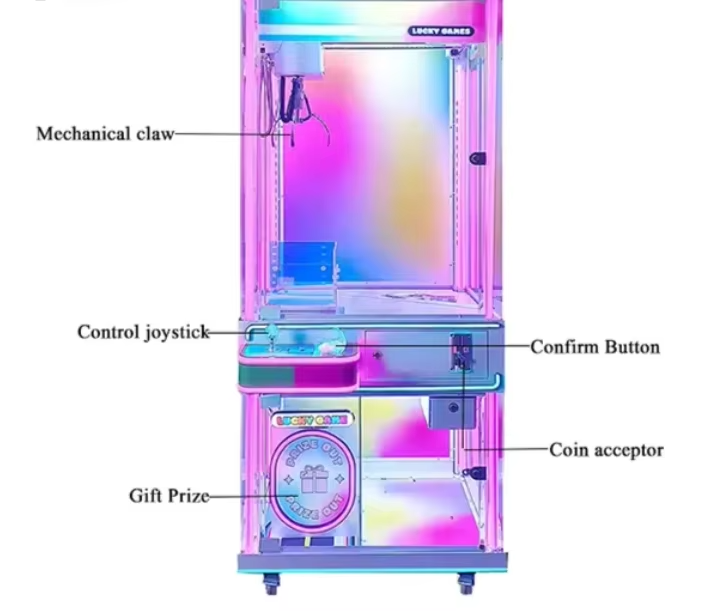 Factory-Powered Toy Crane Mach - Japanese Arcade Vending Machine reseña y precio