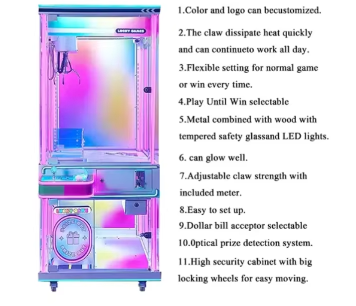 Factory-Powered Toy Crane Mach - Japanese Arcade Vending Machine reseña y precio