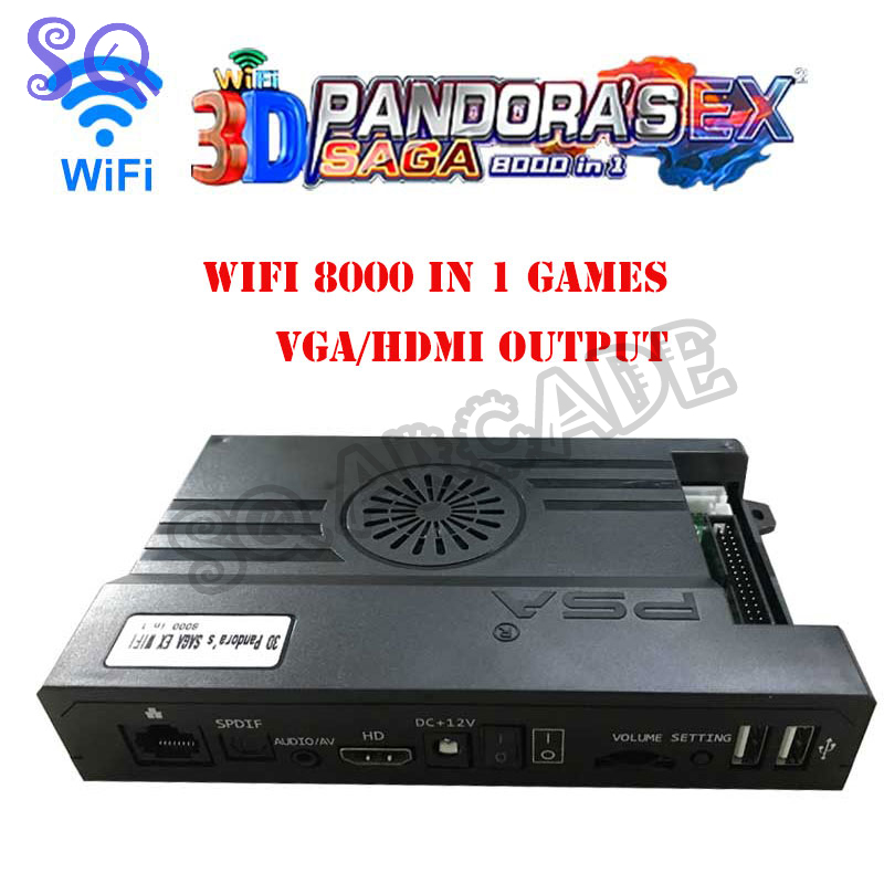 Arcade Pandora Saga Box EX2 80 - Arcade Ticket Machine reseña y precio