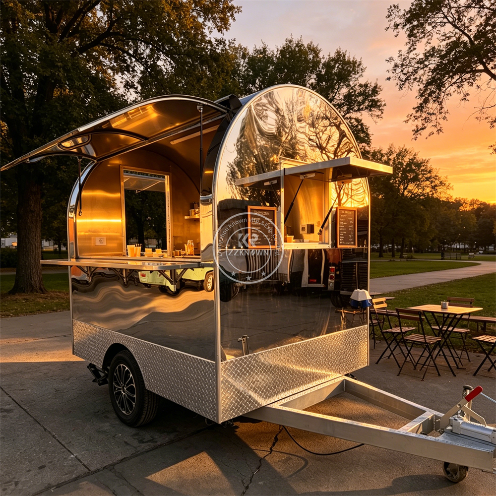 Street Mobile Hot Dog Hamburge - Hot Dog Vending Cart reseña y precio