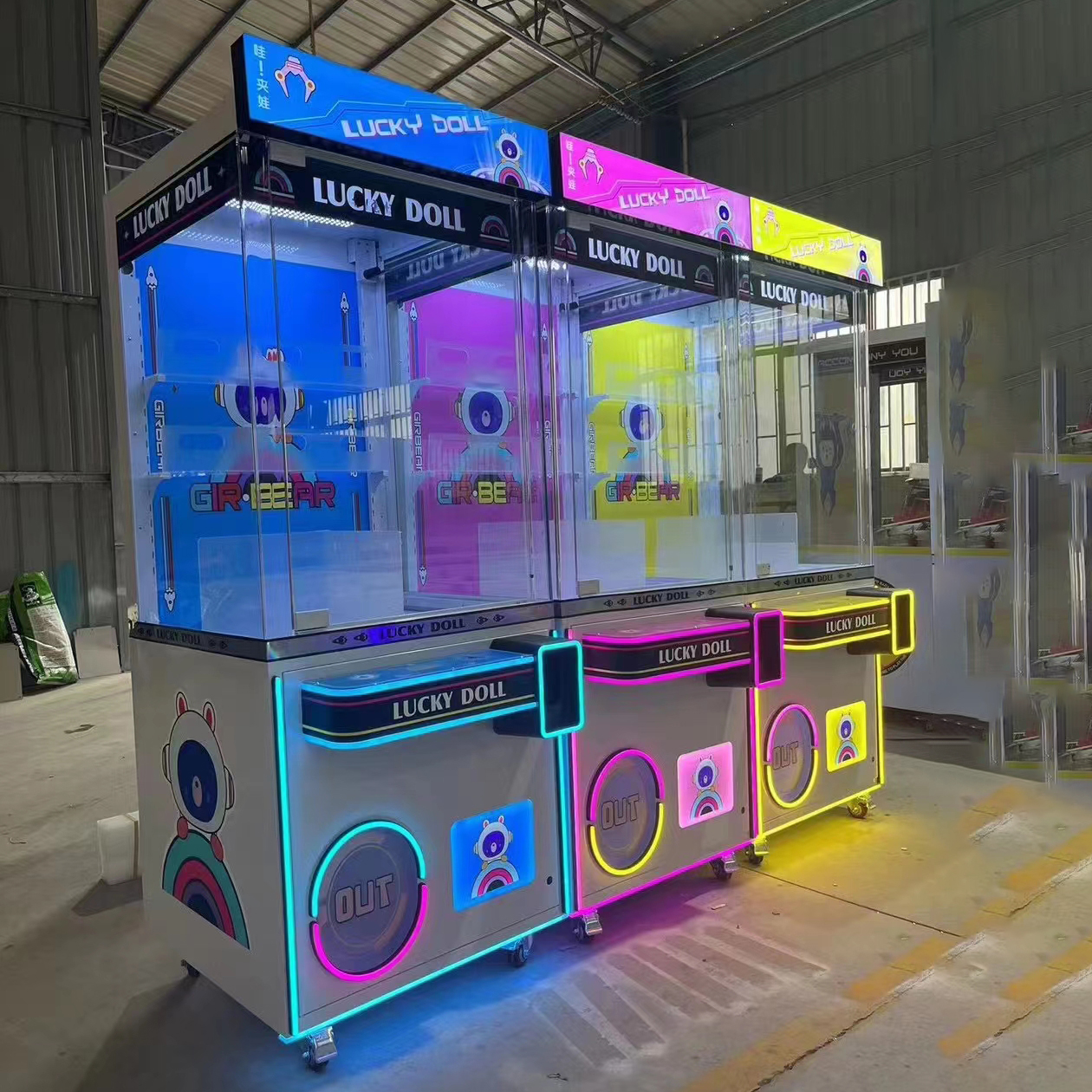 Mini Doll Crane Machine Arcade - Arcade And Vending reseña y precio