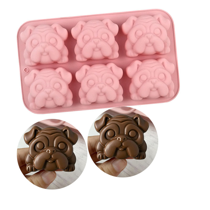 Bulldog Chocolate Silicone Mol - Hot Dog Vending Cart reseña y precio