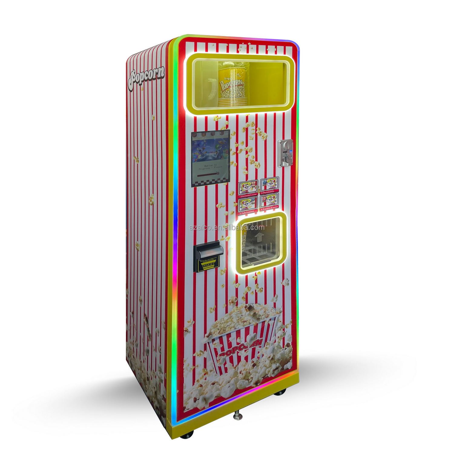 Two Flavors Commercial Popcorn - Popcorn Vending Machine reseña y precio