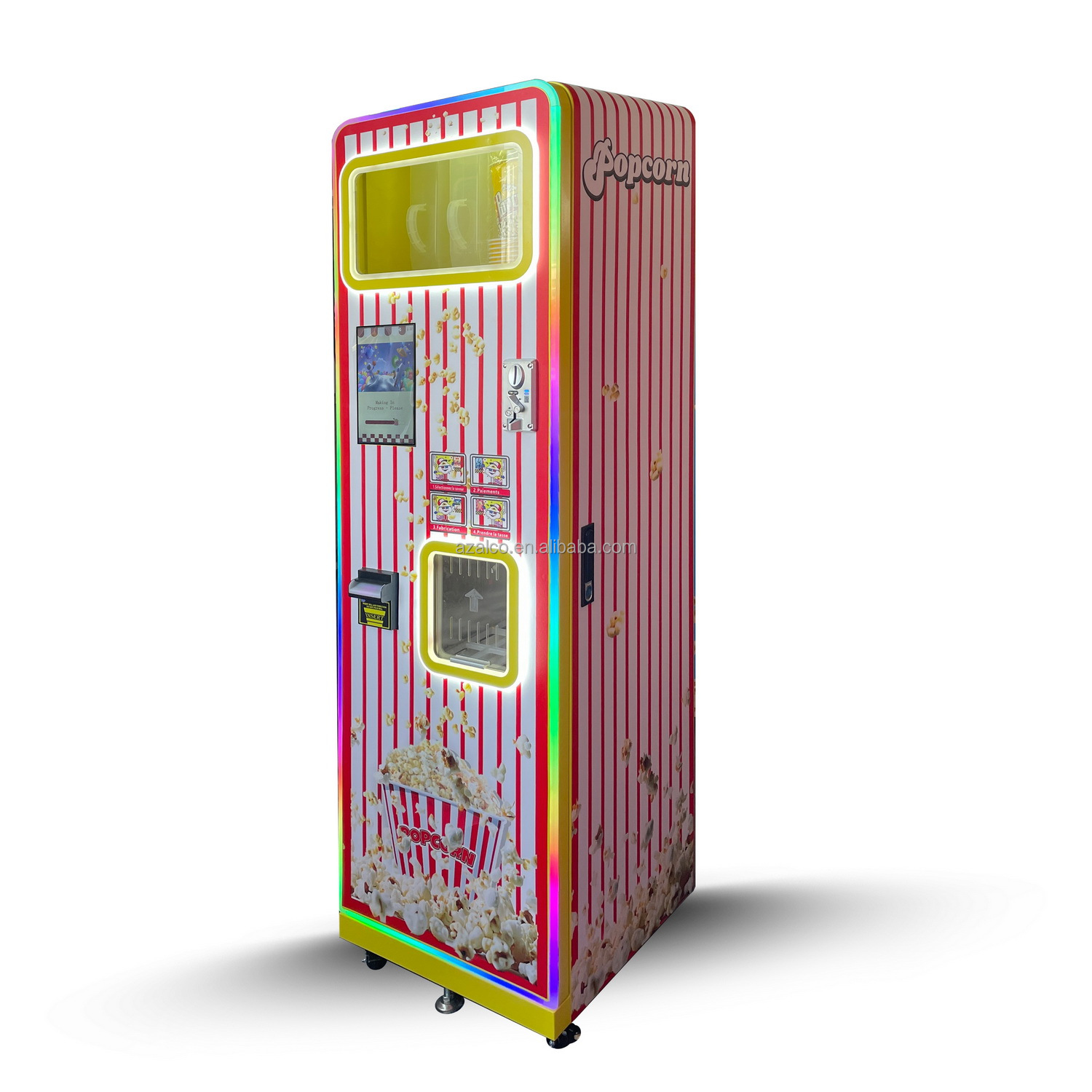 Two Flavors Commercial Popcorn - Popcorn Vending Machine reseña y precio