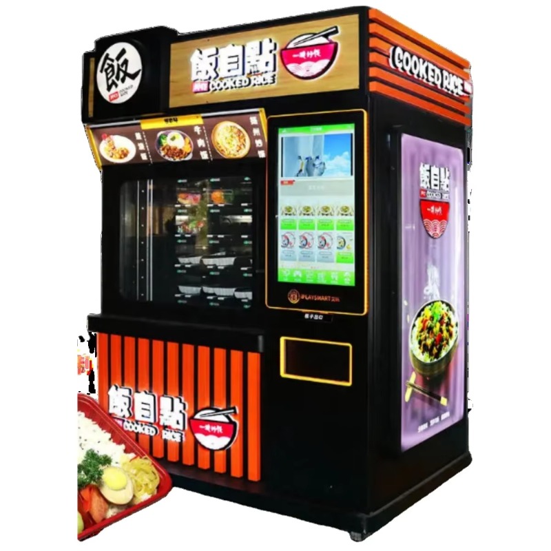 Outdoor Business Hot Food Box  - Popcorn Vending Machine reseña y precio