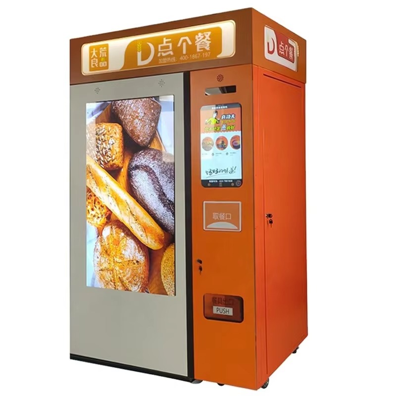Outdoor Business Hot Food Box  - Popcorn Vending Machine reseña y precio