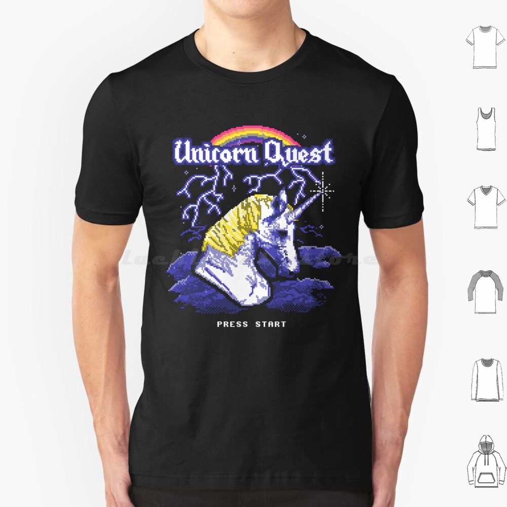 Unicorn Quest T Shirt Big Size - Arcade Quest reseña y precio