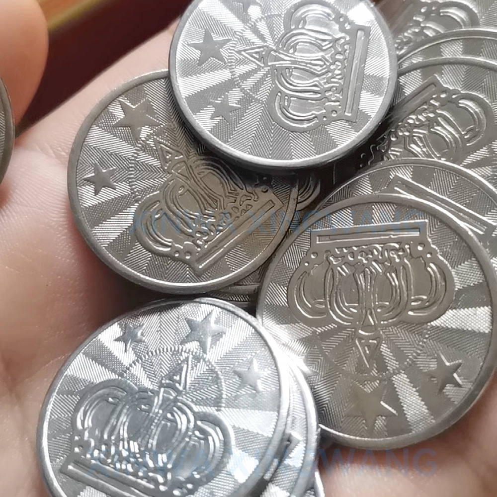 100PCS  Coins Tokens Stainless - Arcade Ticket Machine reseña y precio