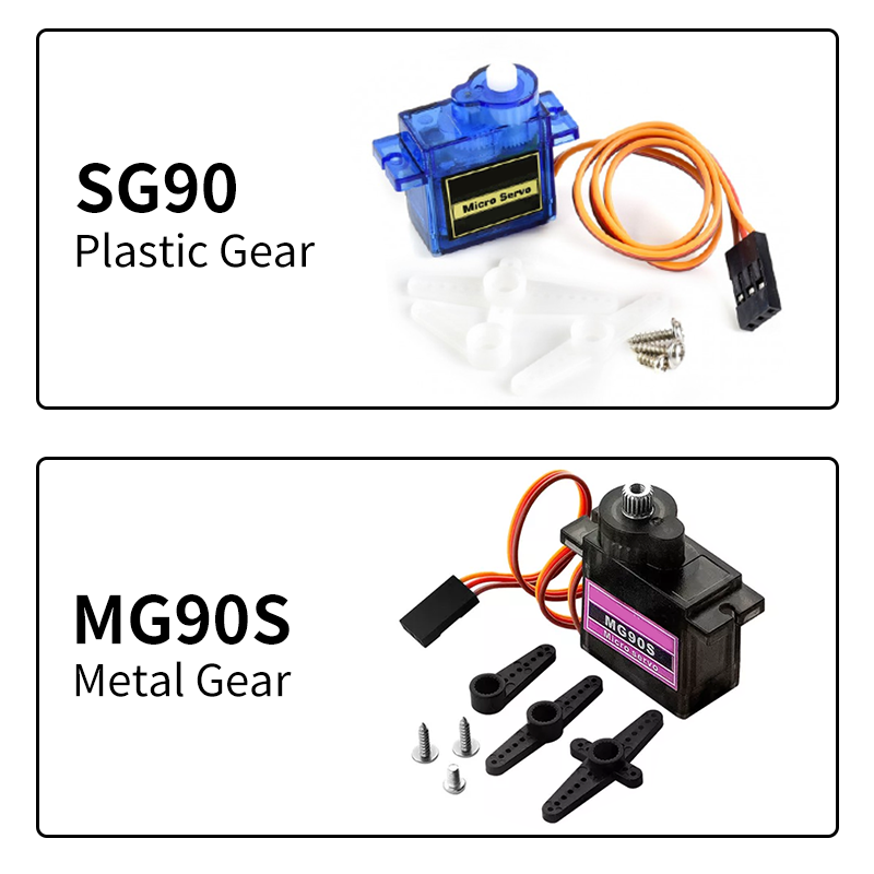 2PCS/5PCS/10PCS SG90 MG90S 9G  - Arduino Vending Machine Project reseña y precio
