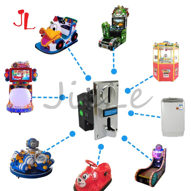 Multi Coin Acceptor Electronic - Arcade Ticket Machine reseña y precio