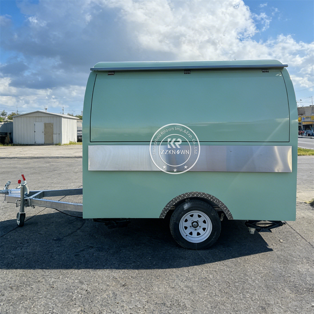 Luxury Mobile Food Truck Fully - Hot Dog Vending Cart reseña y precio
