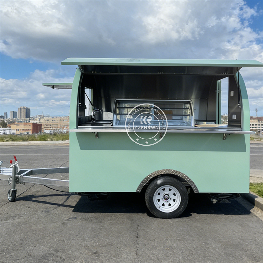 Luxury Mobile Food Truck Fully - Hot Dog Vending Cart reseña y precio