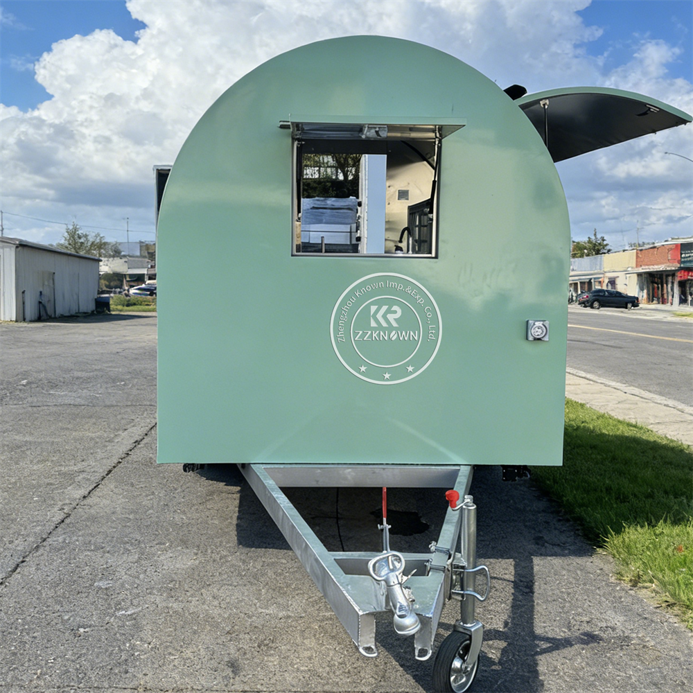 Luxury Mobile Food Truck Fully - Hot Dog Vending Cart reseña y precio