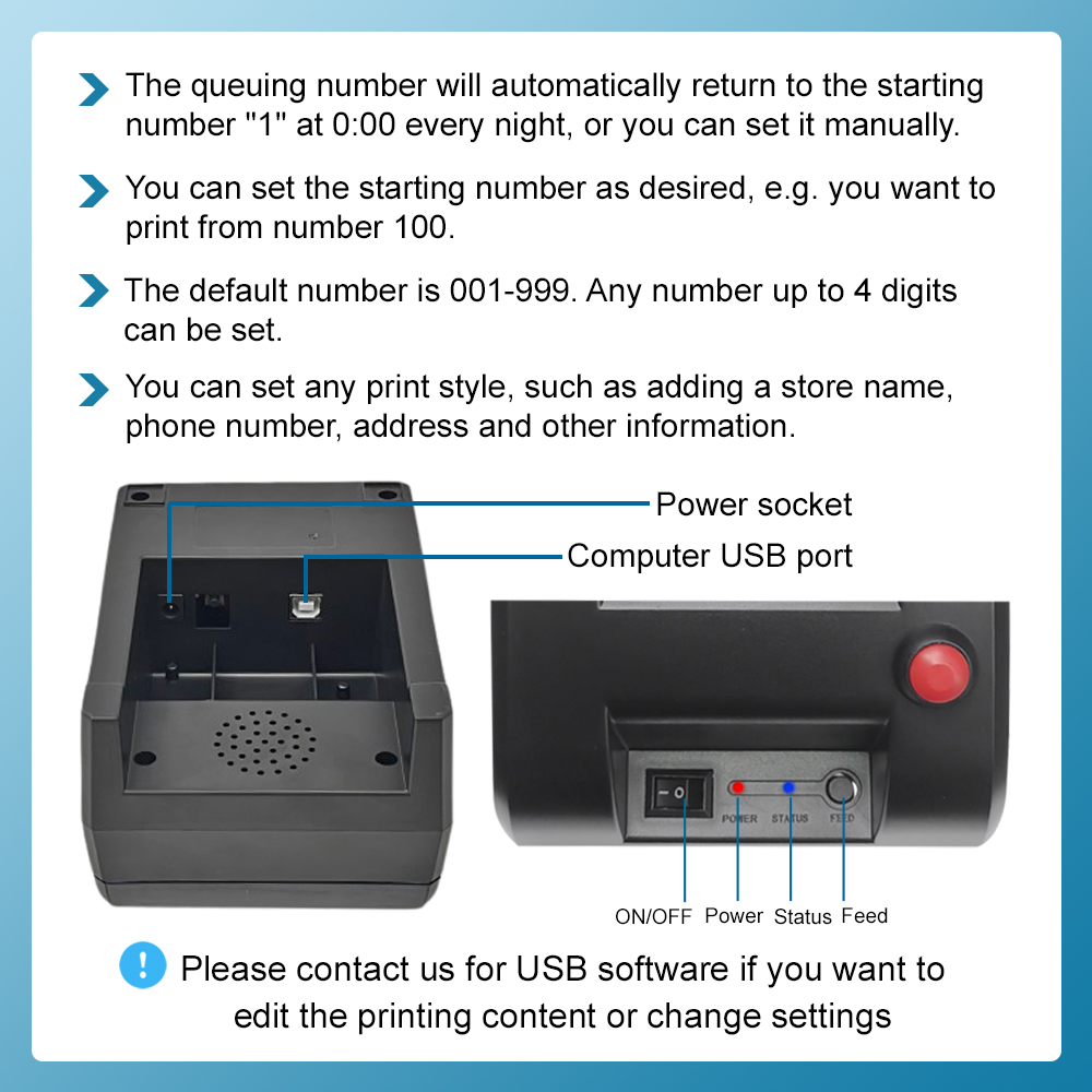 Ticket Turno Dispenser 57mm La - Ticket Redemption Machine reseña y precio