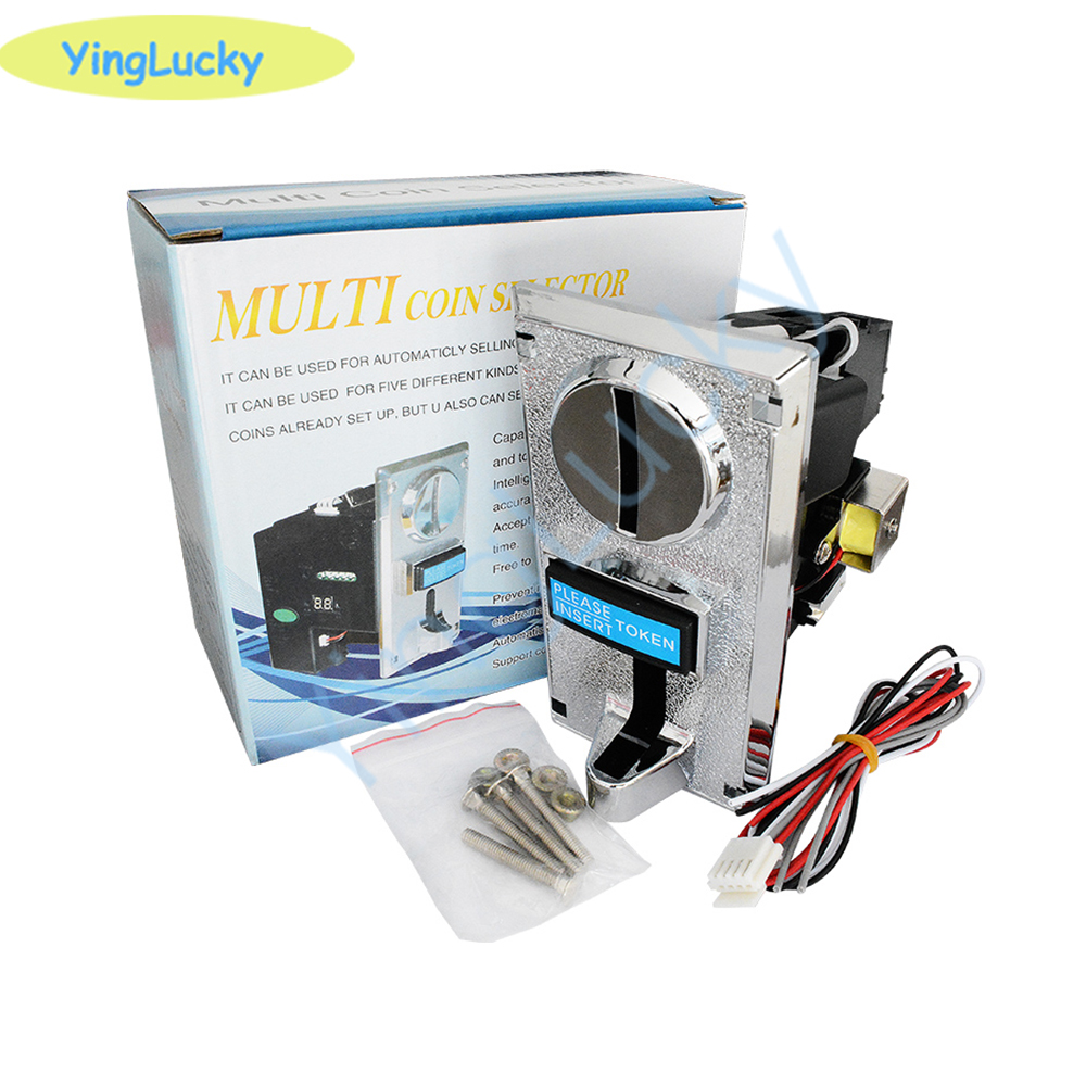 Free shipping 616 Multi Coin A - Arcade Ticket Machine reseña y precio