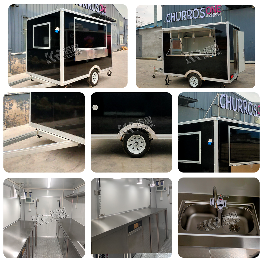 Wholesale Price Factory Custom - Hot Dog Vending Cart reseña y precio