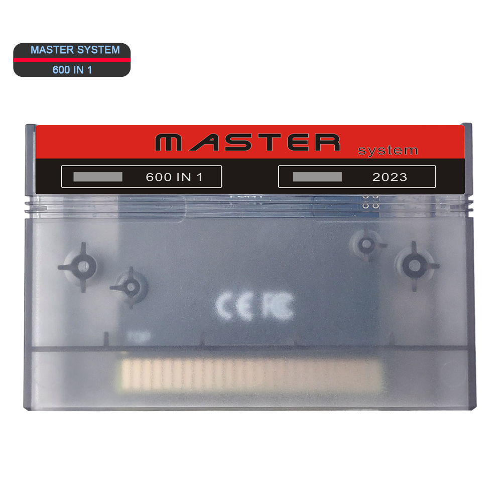 Master system game box 600 in  - Arcade Quest reseña y precio