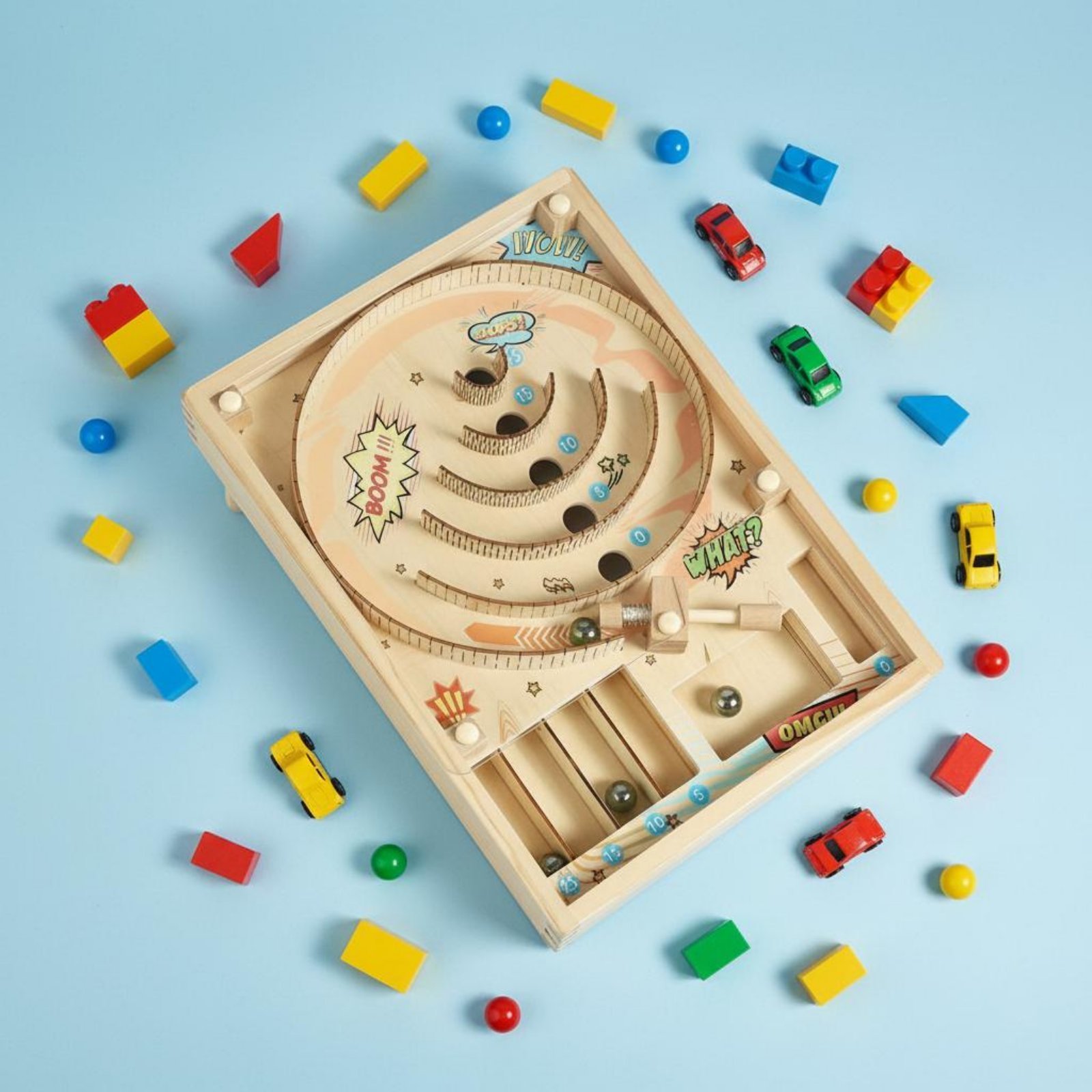 Desktop Marble Scoring Game De - Pinball Machine reseña y precio