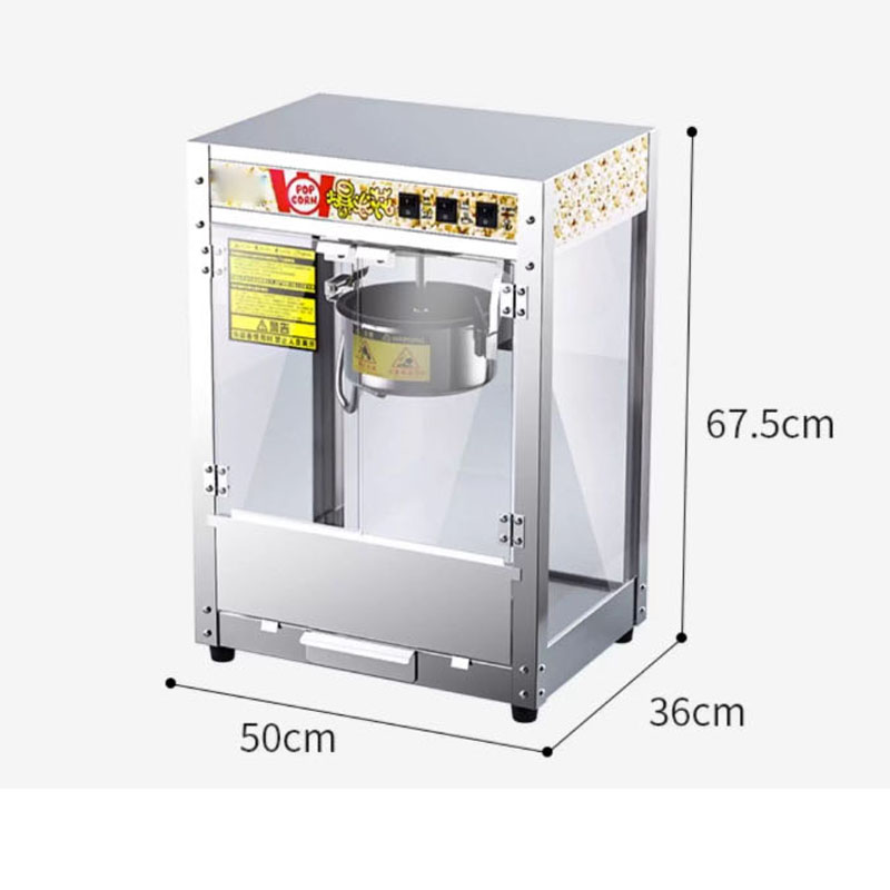 Fully Automatic Commercial Pop - Popcorn Vending Machine reseña y precio