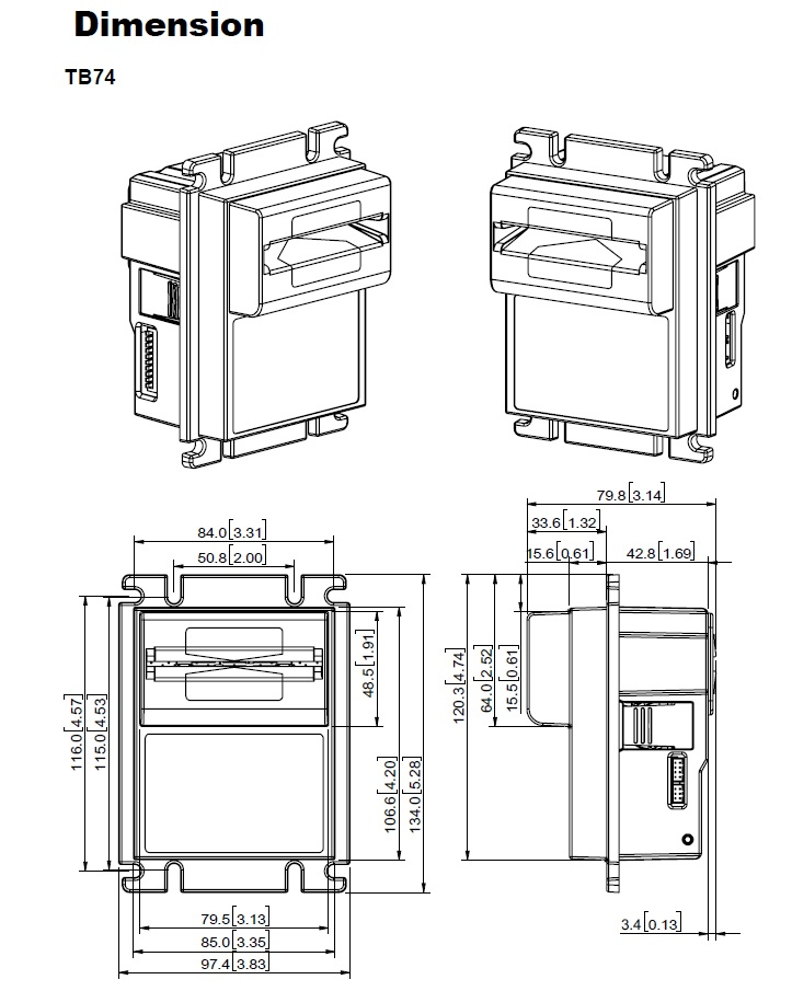 Tested Working TP7083 ICT L70  - Arcade Ticket Machine reseña y precio