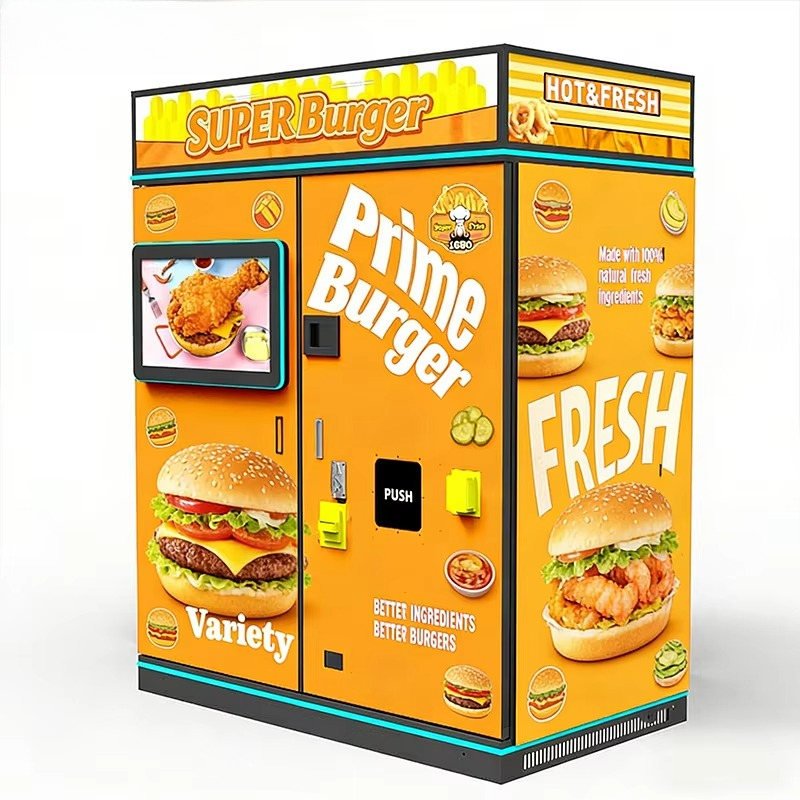 Customized Fast Food Vending M - Popcorn Vending Machine reseña y precio
