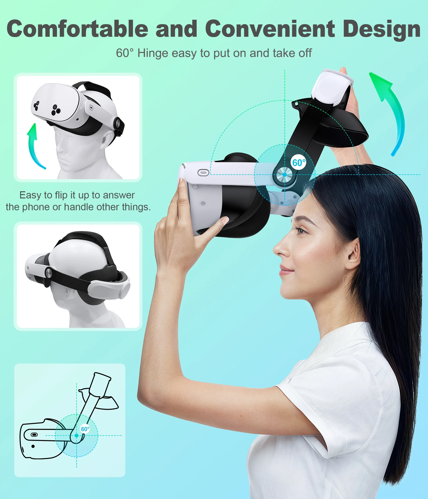 BEBONCOOL Adjustable VR Headba - Arcade Quest reseña y precio