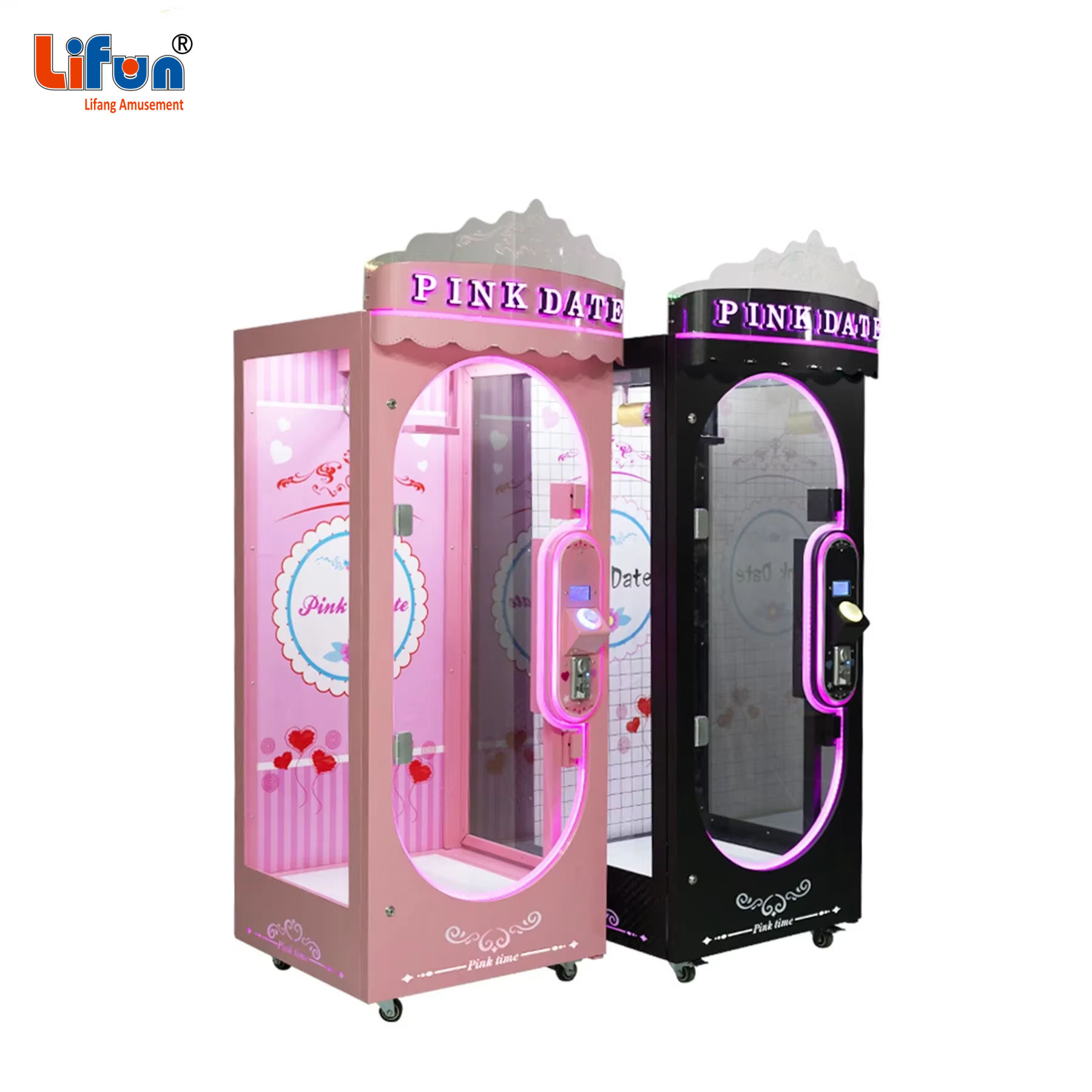 LIFUN Pink Date Mini Arcade Pr - Bill Acceptor Vending reseña y precio