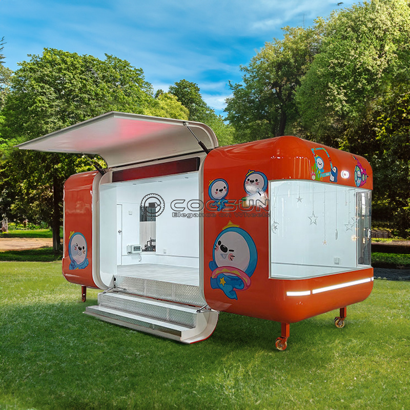 Street Mobile Food Trailer Piz - Hot Dog Vending Cart reseña y precio