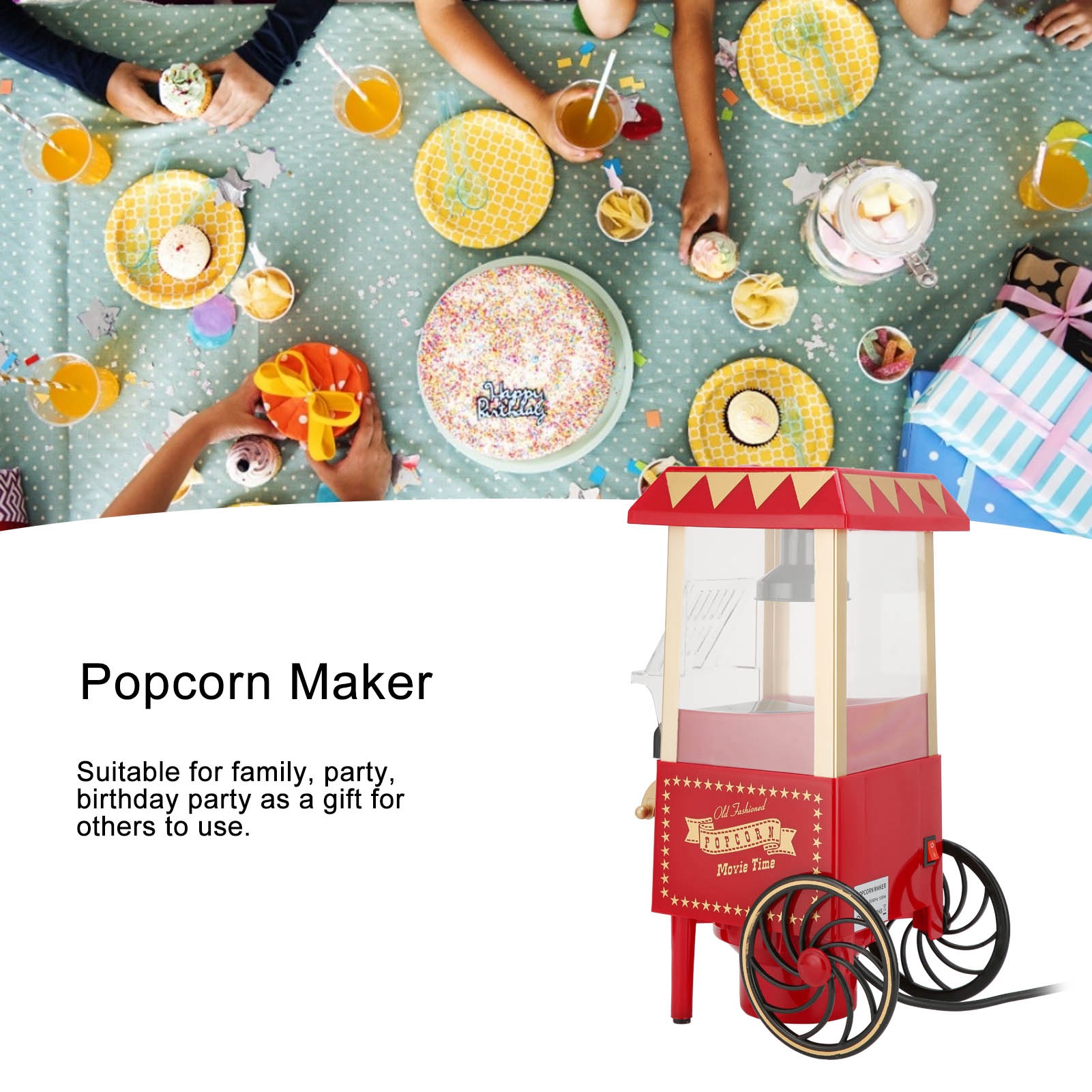 Automatic Popcorn Popper Popco - Popcorn Vending Machine reseña y precio