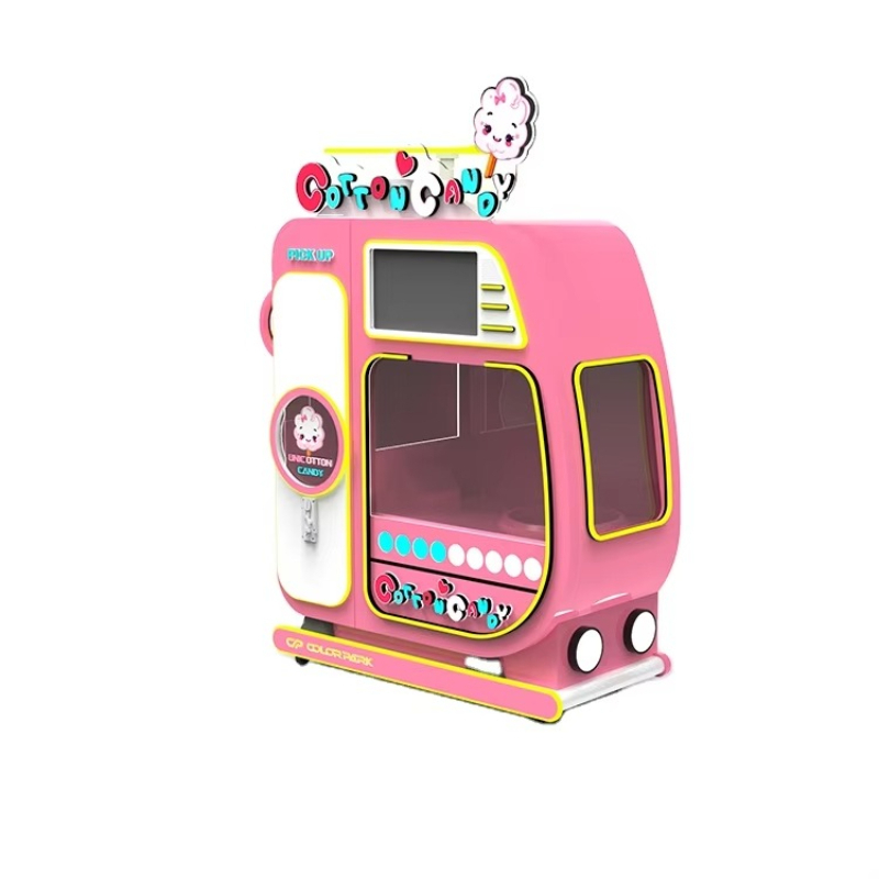 Colorful Automatic Cotton Cand - Bill Acceptor Vending reseña y precio