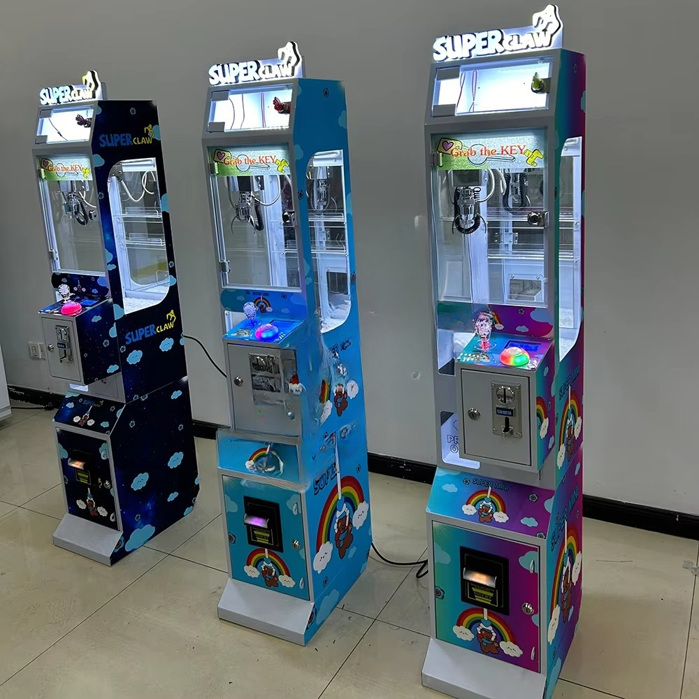 Mini Claw Machine Coin Operate - Bill Acceptor Vending reseña y precio