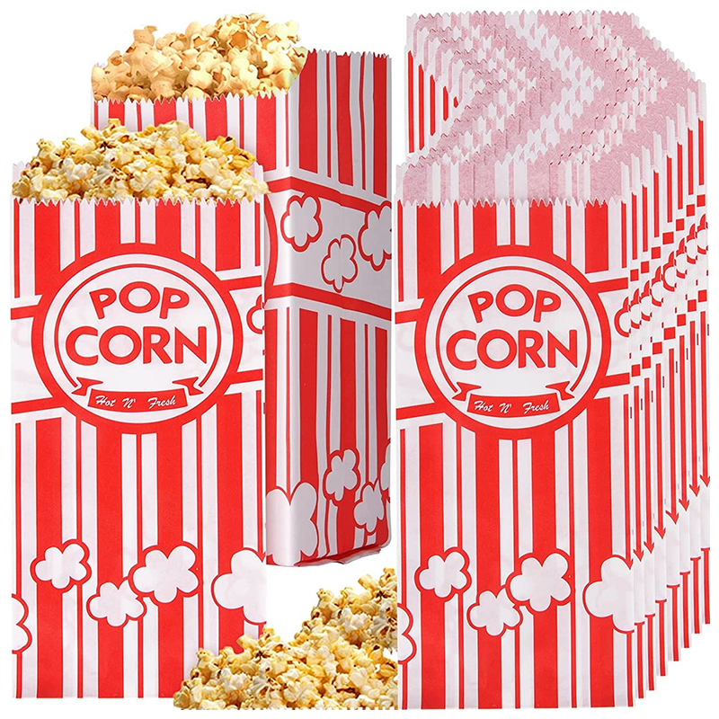 Paper Popcorn Bags Pop Corner  - Popcorn Vending Machine reseña y precio