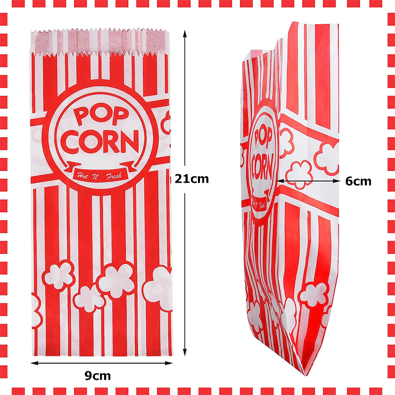 Paper Popcorn Bags Pop Corner  - Popcorn Vending Machine reseña y precio
